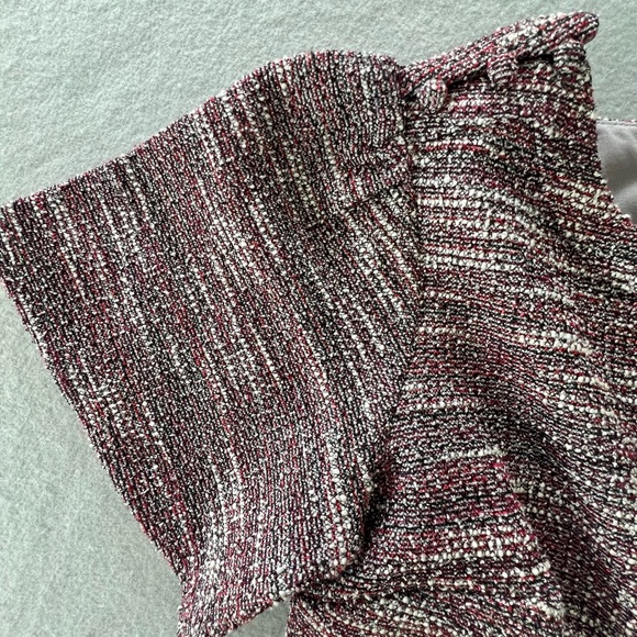 Loft Tweed Pink Grey Sheath dress NWT - Picture 8 of 10